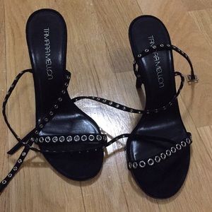 Tamera Mellon grommet pumps